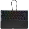 Image de Clavier Gaming mécanique sans fil et filaire Azerty Français Asus Rog Falcata Noir