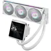 Image de ASUS Rog Strix Lc Iv 360 Argb LCD White, Refroidissement liquide CPU, Blanc