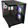 Image de Cougar Gehäuse Mini-Tower FV150, ARGB, Schwarz (Mini-ITX, mATX), Boîtier PC, Noir