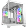 Image de Cougar Gehäuse Mini-Tower FV150, ARGB, Weiss (Mini-ITX, mATX), Boîtier PC, Blanc
