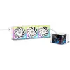 Image de Thermaltake MAGCurve 360 Ultra Snow AIO ARGB Fan (120 mm, 1x), Ventilateur PC, Blanc
