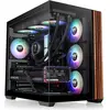 Image de Thermaltake Geh View 380 WS Midi Tower "ARGB" Black retail (ATX, mATX, Mini-ITX), Boîtier PC, Transparent, Noir