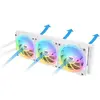 Image de Thermaltake MINECUBE 360 Ultra AIO ARGB Fan white (120 mm, 1x), Ventilateur PC, Blanc