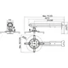 Image de Avaya Support mural pour projecteur Aavara PB053 (Mur), Support pour projecteur, Argent
