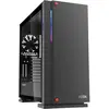 Image de Linkworld Geh Fulltower ATX Zircon 7000B B/Win-Glas 2xUSB 3.0 - Full Tower - PC - Métal - (ATX, mATX), Boîtier PC, Noir