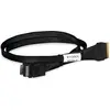 Image de Icydock ICY DOCK Câble SlimSAS 8i SSF-8654 vers 2xOCLink 4i, SFF-8611 Câble-0,5M (50 cm), Câble interne (PC)