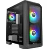 Image de Thermaltake View 300 MX Noir ARGB (ATX, mATX, Mini-ITX), Boîtier PC, Noir