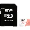 Image de Silicon Power carte mémoire Superior Micro SDXC 512GB UHS-I A3 V30 (512 Go, microSDXC, U3, UHS-I), Carte mémoire, Blanc, Pink