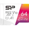 Image de Silicon Power carte mémoire Elite Micro SDXC 64GB UHS-I A1 V10 (64 Go, microSDHC, microSDXC, U1, UHS-I), Carte mémoire, Multicolore