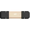 Image de Silicon Power 250GB USB Stick USB Typ A+C 1050/850MB's gold (250 Go, USB-A, USB-C), Clé USB, Or