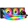 Image de Xigmatek Kit Watercooling Neon Aqua RGB - 360mm (Noir), Refroidissement liquide CPU, Noir