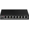 Image de edimax 8-Port Gigabit Web Smart Switch GS-5008E Web managed, Wall-mountable, Power supply type External, Et (8 ports), Switch réseau, Noir
