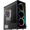 Image de AeroCool Tour midi Shard (ATX, mATX, Mini-ITX), Boîtier PC, Noir