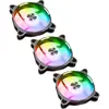 Image de Lian-Li BR120 Digital RGB PWM (120 mm, 3x), Ventilateur PC, Noir