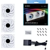 Image de Lian Li UNI FAN TL LCD Series 120mm 3-Pack White