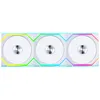 Image de Lian Li Uni Fan SL 120 ARGB Wireless pack de 3 - Blanc