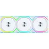 Image de Lian-Li UNI FAN SL Lame inversée sans fil (120 mm, 3x), Ventilateur PC, Blanc