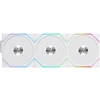 Image de Lian Li Uni Fan TL120 Reverse Blade Wireless ARGB - Blanc (pack de 3)