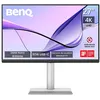 Image de Ecran PC BenQ MA270UP 27" 60 Hz 4K UHD pour MacBook Pro et Air Argent