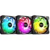 Image de MSI Composant de refroidissement pour ordinateur MAX F12A-3 ARG (120 mm, 3x), Ventilateur PC, Noir