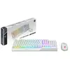 Image de MSI Vigor Gk30 Combo Blanc Fr (FR, Filaire), Clavier, Blanc