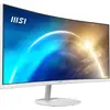 Image de MSI PRO MP341CQW 34inch VA UWQHD Curved (3440 x 1440 pixels, 34"), Moniteur, Blanc