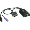Image de Aten KA7166 : Câble adaptateur DVI vers KVM, Câble pour commutateur KVM