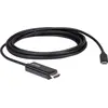 Image de Aten USB C   HDMI (2.70 m), Câble vidéo, Noir