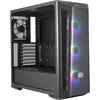 Image de Cooler Master MasterBox MB520 ARGB (ATX, E-ATX, mATX, Mini-ATX, Mini-ITX), Boîtier PC, Noir