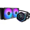 Image de Cooler Master CoolerMaster WAK MasterLiquid 240 Atmos II LCD, Refroidissement liquide CPU, Noir
