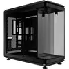 Image de Cooler Master MasterFrame 360 Panorama (schwarz, Panorama-Glasdesign) (ATX, mATX, Mini-ITX), Boîtier PC, Noir