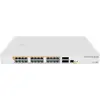 Image de MikroTik Carte routeur CRS328-24P-4S+ RM 24port Gbe Lan Poe 4xSFP+ Port Rackmount Cloud Router Switch (24 ports), Switch réseau, Blanc