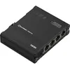 Image de Teltonika TSW304 Commutateur industriel 4 ports Gigabit non administrable DIN RAIL (4 ports), Switch réseau, Noir