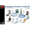 Image de Mini art Household Crockery & Glass Set