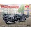 Image de ICM Wehrmacht Personnel Cars(Kadett K38 Salo Kapitan Saloon,Admiral Saloon)
