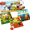Image de Puzzlika puzzle 3 en 1 "Favorite animals" (animaux préférés) (50 pièces)
