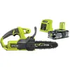 Image de Ryobi, Tronçonneuse, Tronçonneuse sans fil (Tronçonneuse à batterie)
