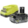 Image de Ryobi, Batterie outillage + chargeur, Akku Starterset 18 V ONE+ 4.0 Ah (18 V)