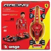 Image de Maquette Bburago Kit à monter Racing 1/24 Formule 1 2024 avec casque et support Ferrari SF 24 16 Leclerc