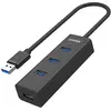 Image de Unitek Y-3089 (USB-A, 4 ports), Station d'accueil + hub USB, Noir