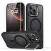 Image de ESR Kickstand Halolock (Apple iPhone 16 Pro Max), Coque pour téléphone portable, Transparent, Noir