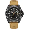 Image de Timberland, Montre, Montre Outlet, Noir, Marron, (Horloge analogique, 42 mm)