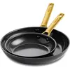 Image de Greenpan Padova Reserve (CC008480-001), Poêle + casserole, Noir, Or