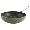 Image de BK Sublime Olive Green Wok met keramische antikleeflaag 28cm (CC009079001), Poêle + casserole, Vert