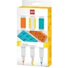 Image de LEGO, Marqueur, Surligneurs stationnaires (3 pcs) - Orange, Jaune & Turquoise (3x)