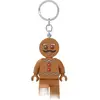 Image de Euromic, Porte-clés, LEGO - Keychain w/LED - Gingerbread Man (4006036-LGL-KE182H)