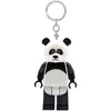 Image de LEGO, Unisexe, Porte-clés, Porte-clés Panda avec lampe de poche, Multicolore
