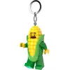 Image de LEGO, Unisexe, Porte-clés, Minifigures Schlüsselanhänger mit Leuchtfunktion Maiskolben-Typ 8 cm, Multicolore
