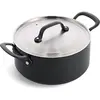 Image de Greenpan Casserole avec couvercle CRAFT 24 cm - 4,9 l, Poêle + casserole, Noir