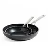 Image de KitchenAid Forged Hardened Aluminium - 2-teilig, Poêle + casserole, Noir